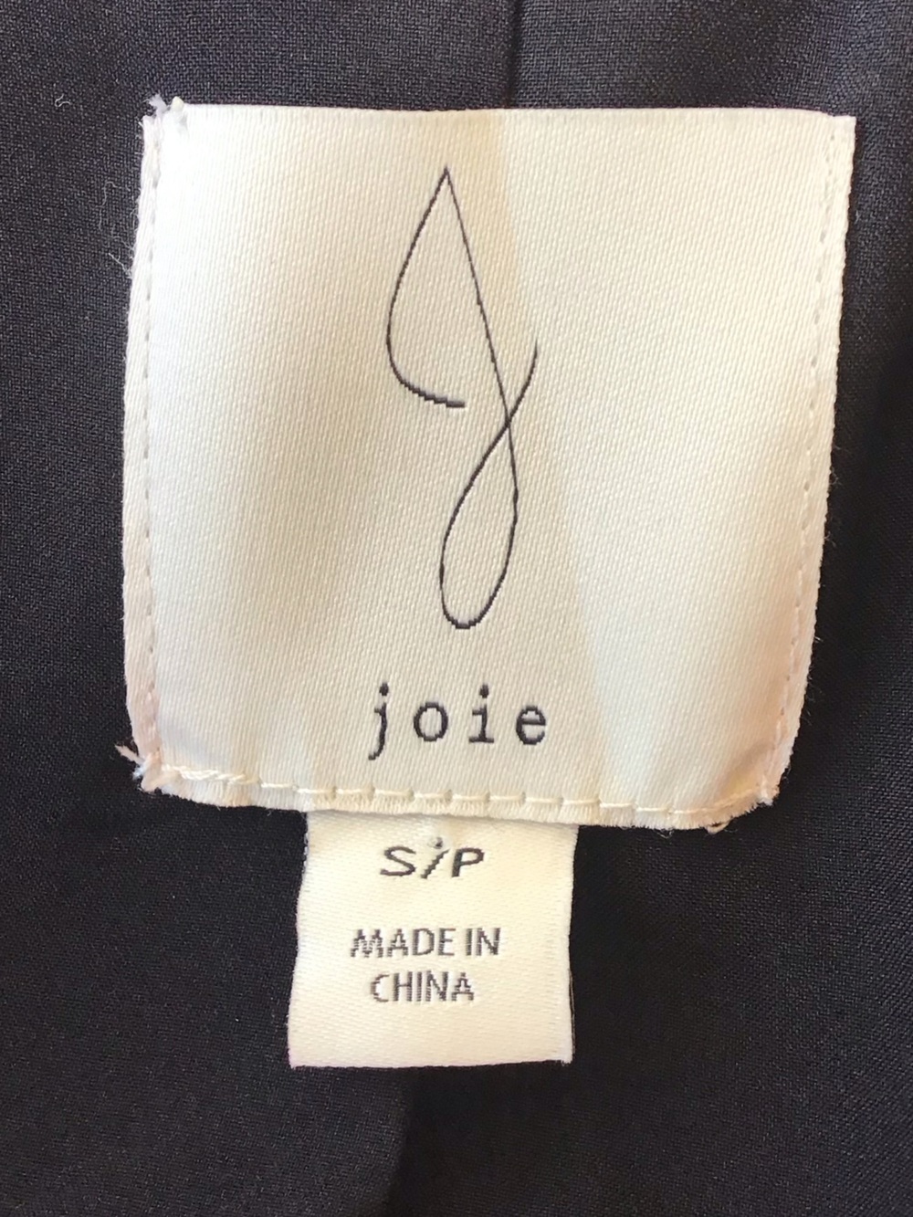 Joie Black Sleeveless Long Blazer Vest - Picture 5 of 6